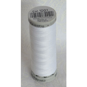 Gutermann Bobbin Thread 200m, #1001 WHITE, Embroidery Bobbin Thread