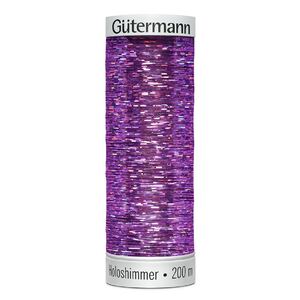 Gutermann Holoshimmer Metal-Effect Embroidery Thread 200m Spool Colour 6013