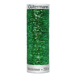Gutermann Holoshimmer Metal-Effect Embroidery Thread 200m Spool Colour 6018