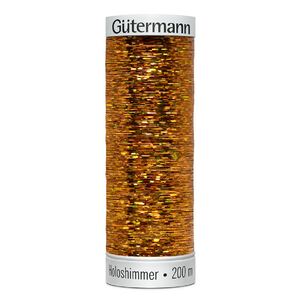 Gutermann Holoshimmer Metal-Effect Embroidery Thread 200m Spool Colour 6031
