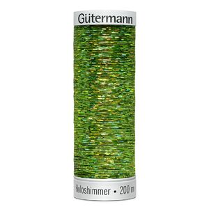 Gutermann Holoshimmer Metal-Effect Embroidery Thread 200m Spool Colour 6032