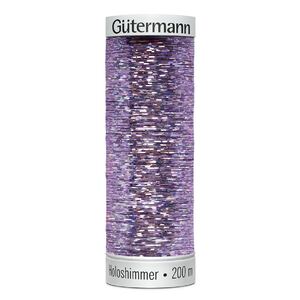 Gutermann Holoshimmer Metal-Effect Embroidery Thread 200m Spool Colour 6043