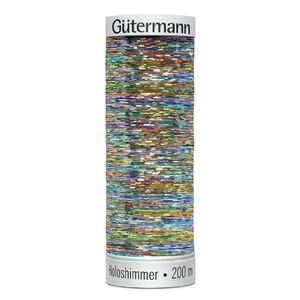 Gutermann Holoshimmer Metal-Effect Embroidery Thread 200m Spool Colour 6046