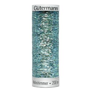 Gutermann Holoshimmer Metal-Effect Embroidery Thread 200m Spool Colour 6053