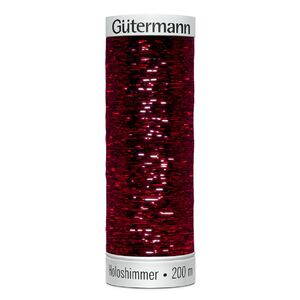 Gutermann Holoshimmer Metal-Effect Embroidery Thread 200m Spool Colour 6055