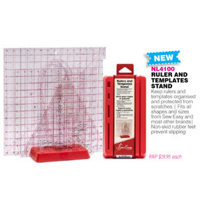 Sew Easy Rulers and Templates Stand NL4100, Keep Quilt Rulers Tidy