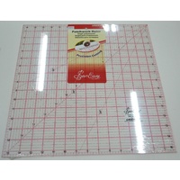 SEW EASY Quilting and Patchwork Ruler, 15.5" SQUARE, Lasercut for Precision