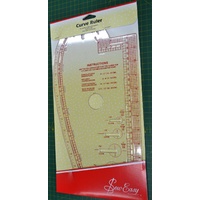Sew Easy Curve Ruler, 35 x 18cm, For Knitters & Sewers