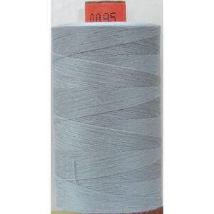 Rasant 75 Thread, #0095 LIGHT STEEL GREY, 1000m, Core Spun Polyester Cotton Thread