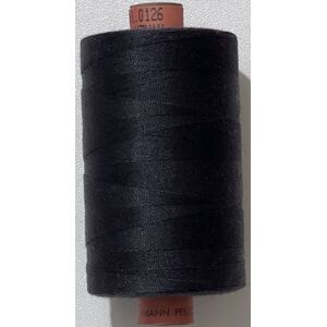 Rasant 75 Thread, #0126 CHARCOAL, 1000m, Core Spun Polyester Cotton Thread