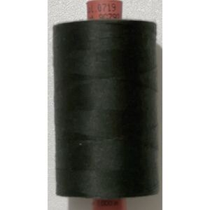 Rasant 75 Thread, #0719 BLACK GREEN, 1000m, Core Spun Polyester Cotton Thread