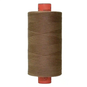 Rasant 75 Thread, #1157 MEDIUM BROWN, 1000m, Core Spun Polyester Cotton Thread