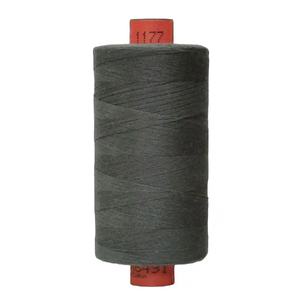 Rasant 75 Thread, #1177 VERY DARK BEAVER GREY, 1000m, Core Spun Polyester Cotton Thread