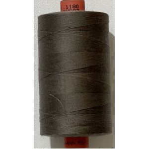 Rasant 75 Thread, #1180 DARK BEAVER GREY 1000m, Core Spun Polyester Cotton Thread