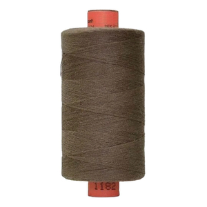 Rasant 75 Thread, #1182 DARK BEIGE BROWN, 1000m, Core Spun Polyester Cotton Thread