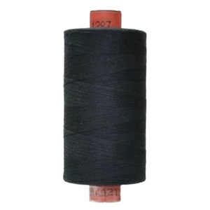 Rasant 75 Thread, #1283 CHARCOAL BLACK, 1000m, Core Spun Polyester Cotton Thread