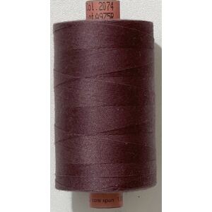 Rasant 75 Thread, #2074 DARK ANTIQUE MAUVE 1000m, Core Spun Polyester Cotton Thread