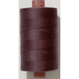 Rasant 75 Thread, #2074 DARK ANTIQUE MAUVE 1000m, Core Spun Polyester Cotton Thread