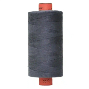 Rasant 75 Thread, #2675 DARK ASH GREY, 1000m, Core Spun Polyester Cotton Thread