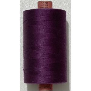 Rasant 75 Thread, #2725 EGGPLANT PURPLE 1000m, Core Spun Polyester Cotton Thread