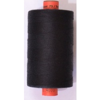 Rasant 75 Thread, #4000 BLACK, 1000m, Core Spun Polyester Cotton Thread