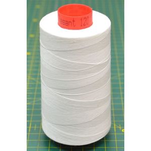 Rasant 120 Core Spun Polyester Cotton Thread 5000m Colour 2002 WHITE