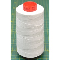 Rasant 120 Core Spun Polyester Cotton Thread 5000m Colour X2000 WHITE
