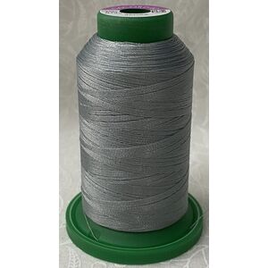 ISACORD 40, #0142 STERLING SILVER GREY, 1000m Machine Embroidery, Sewing Thread
