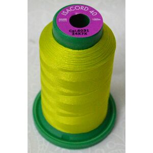 ISACORD 40 #6031 LIMELIGHT 1000m Machine Embroidery Sewing Thread