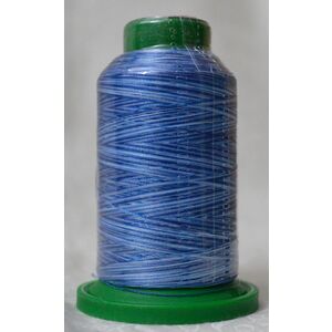 ISACORD 40 #9929 Variegated NAUTICAL BLUE 1000m Machine Embroidery Sewing Thread