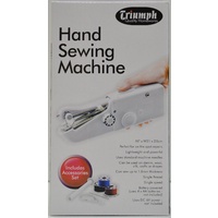 Triumph Hand Sewing Machine With Accessory Set, Perfect for On The Spot Repairs