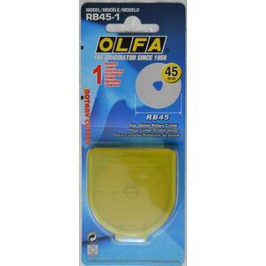 OLFA 45mm Rotary Cutter Blade, RB45-1