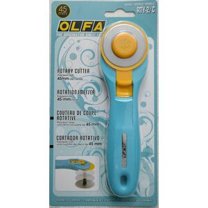 Olfa 45mm Rotary Cutter, Model RTY-2/C Blue