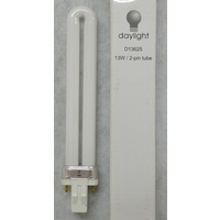 DAYLIGHT 13W TUBE, PL 2 Pin, COOL DAYLIGHT, 6500K, D13625