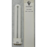 DAYLIGHT 13W TUBE, PL 4 Pin, Cool Daylight Replacement Tube 160mm, D13626