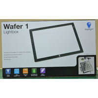 DAYLIGHT Wafer 1 A4 Lightbox, 32x23cm, Extra Thin 0.8cm, Dimmable, Lightweight
