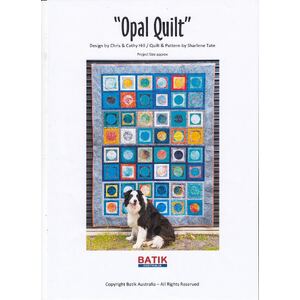 Batik Australia Quilt Pattern, OPAL QUILT, (Pattern / instructions only, no fabric)