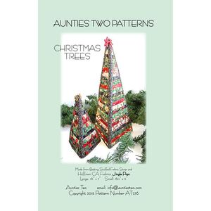 Christmas Trees by Aunties Two (Pattern &amp; Instructions)