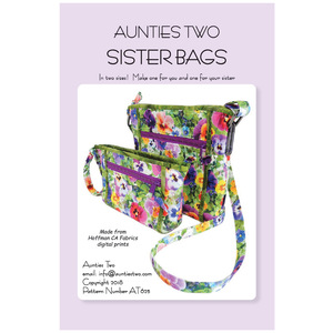 Sister Bags by Aunties Two (Pattern &amp; Instructions)