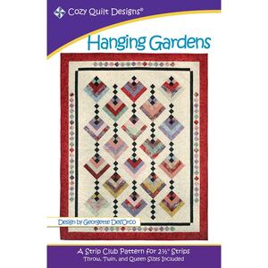 Hanging Gardens Quilt Pattern by Cozy Quilt Designs (Pattern &amp; Instructions)