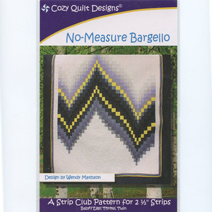 No-Measure Bargello Quilt Pattern by Cozy Quilt Designs (Pattern &amp; Instructions)