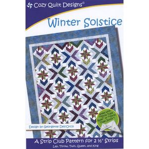 Winter Solstice Quilt Pattern by Cozy Quilt Designs (Pattern &amp; Instructions)