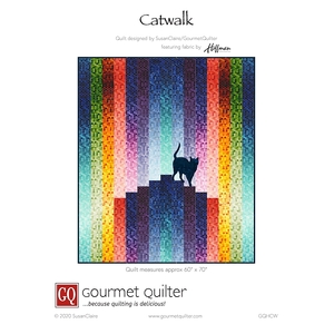 Catwalk Quilt Pattern by Gourmet Quilter (Pattern &amp; Instructions)