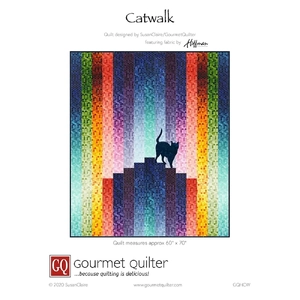 Catwalk Quilt Pattern by Gourmet Quilter (Pattern &amp; Instructions)