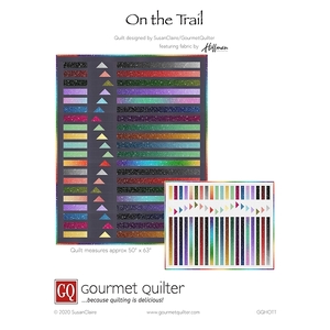 On The Trail Quilt Pattern by Gourmet Quilter (Pattern &amp; Instructions)