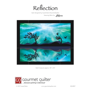 Reflection Quilt Pattern by Gourmet Quilter (Pattern &amp; Instructions)