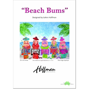 Beach Bums 33 x 43 Inches (Applique Pattern Only) by JoAnn Hoffman
