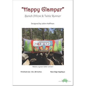 Happy Glamper Bench Pillow &amp; Table Runner (Pattern Only)