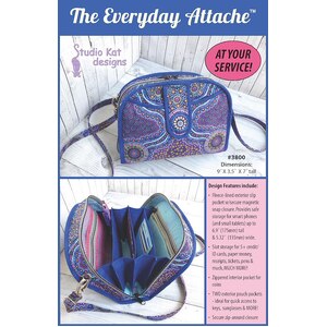 The Everyday Attache by Studio Kat Designs (Pattern &amp; Instructions)