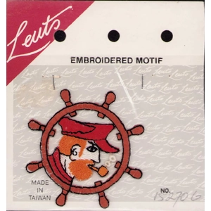P52706 Embroidered Motif by Leuts  6cm x 6cm